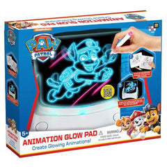 Diamond Toys - Arts Crafts - PAW Patrol Animation Glow Pad - LED Drawing Tablet - 5 Yrs - Educational Play