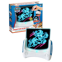 Diamond Toys - Arts Crafts - PAW Patrol Animation Glow Pad - LED Drawing Tablet - 5 Yrs - Educational Play