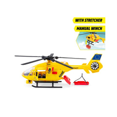 Dickie - Play Vehicles - ADAC Rescue Helicopter - Wind-Up Propeller - 3 Years