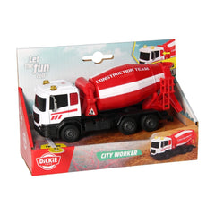 Dickie - Play Vehicles - City Builder Construction Set - 17cm Trucks - 3 Yrs - STEM Learning