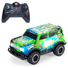 Dickie - Véhicules jouets - Camion RC Glow Rally 17 cm - 3 Ans+ - Apprentissage STEM