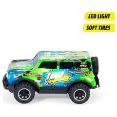 Dickie - Véhicules jouets - Camion RC Glow Rally 17 cm - 3 Ans+ - Apprentissage STEM