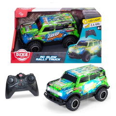 Dickie - Véhicules jouets - Camion RC Glow Rally 17 cm - 3 Ans+ - Apprentissage STEM