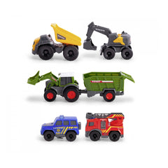 Dickie - Volvo Micro Vehicle Set - Play Vehicles
