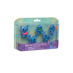 Disney - Action Figures - Stitch Collectible Mini Figure Set - 5 Pack - 3 Years