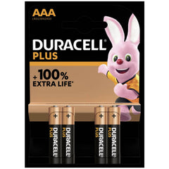 Duracell Plus-Aaa K4 Pile Aaa Alcaline-Manganèse 1,5 V 4 Pièces