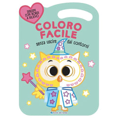 Edizioni del Borgo - Coloro Facile - Gufo - Book Age: +0M - +24M - EDB53284A - Italian Edition