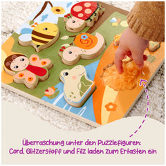 Eichhorn - Puzzle Sensoriel Bee-Happy - Jouets Éducatifs