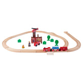 Eichhorn - Train Track with Bridge Playset - 33 Pcs - Toy Trains & Train Sets - Toy Trains & Train Sets