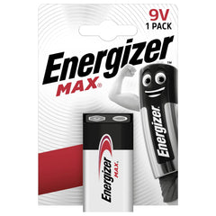 Energizer Max 6Lr61 9 V / Pp3 Battery Alkali-Manganese 9 V 1 Pc(S)