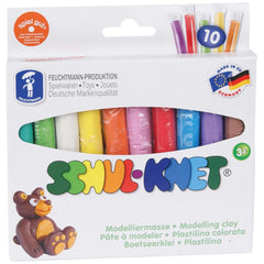 Feuchtmann - Basic Modelling Dough 10 X 18 Gr Colors Pack Clay & Modeling Dough