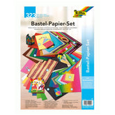 Folia - Set de Papier à Découper Creative Box Toute l'Année 323 Pièces Feuilles Multicolores - Arts et Métiers