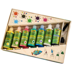 Folia - Hobby Set Antik Window Color 7 Pieces Kit - Arts & Crafts