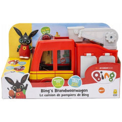 GOLDEN BEAR - Camion de pompier Bing avec lumières et sons - Ensembles de jeux pour enfants