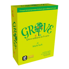 GateOnGames - Grove - Jeux de Cartes - 8+ - Stratégie Solo - GOG27796 - Édition Italienne