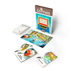 Gate On Games - Mini Crimes - Jeux de Société - 8+ - GOG33638 - Édition Italienne