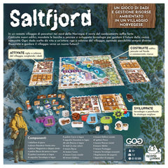 GateOnGames - Saltfjord - Jeux de société - 14+ - GOG22274 - Édition italienne