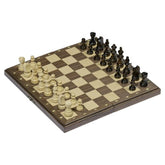 Gollness - Magnetic Chess Set In A Wooden Hinged Case - Board Games