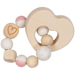 Gollness - Anneau Tactile Élastique Cœur - Hochets