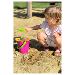 Gowi - Jeux de plage et sable - Seau en forme de fleur - 1,2L - 3 Ans+
