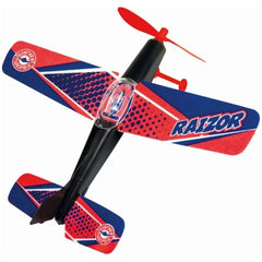 Gunther Flugspiele - Raizor Flying Propeller With Rubber Motor 25X22Cm - Outdoor Play Equipment
