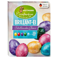 Heitmann - Loisirs créatifs - Kit de teinture Brillant-Ei - Éclat bijou - 8 Ans+