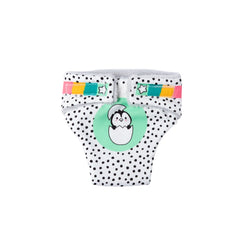 Heless - Poupées - Ensemble de couches en tissu Penguin Dotty - 18M+ - Durable