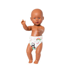 Heless - Dolls - Penguin Dotty Reusable Doll Cloth Diapers Set - 18M+ - Sustainable