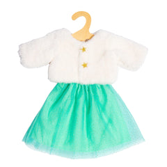 Heless - Poupées - Ensemble de poupées Yuki 2 pièces - Veste et jupe en peluche - 3 Ans+