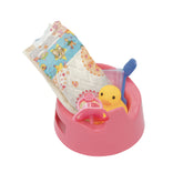 Heless - Pot de toilette avec accessoires 15 cm - Poupées, ensembles de jeu et figurines