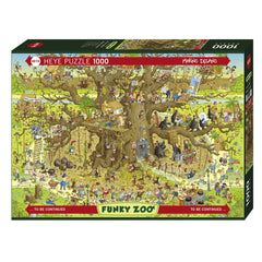 HEYE - Puzzle Habitat des Singes - Puzzles - +14 - HEY29833