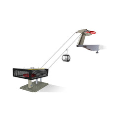 Jagerndorfer - Téléphérique Noir-Jaune D-line 1:32 - Modélisme