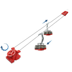 Jagerndorfer - Red Kronos 2 Gondel Manually Operated 1:32 - Model Making
