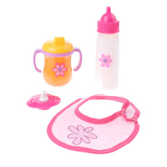 Johntoy - Ensemble de jeu de poupée Baby Rose pour le repas - Professions fictives et jeux de rôle