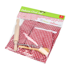 Johntoy - Ensemble de jeu de chef pour la maison et la cuisine Deluxe - Professions fictives et jeux de rôle