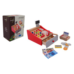 Johntoy - Caisse en bois avec scanner - Professions fictives et jeux de rôle