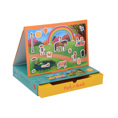 Johntoy - Wooden Magnetic Playset - Educational Toys