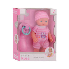 Joueco - Poupée Collectible Baby-Rose-Drink-Pee