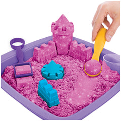 Kinetic Sand Ensemble de château de sable scintillant