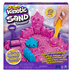 Kinetic Sand Ensemble de château de sable scintillant