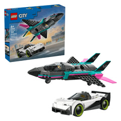 LEGO - City - Jet vs. Car - Construction Set Toys - 60489