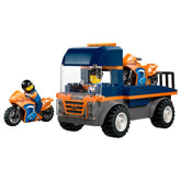 LEGO - Transporteur de motos de la ville - Jouets de construction