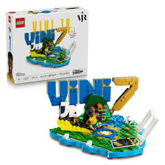 LEGO - Vini Jr. – Soccer Highlights - Jouets de Construction - Age +10 - 72043027