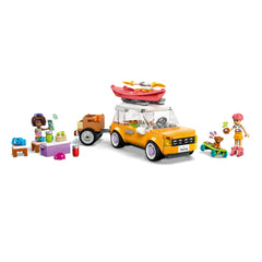 LEGO - Friends Voiture de Voyage en Route pour l'Amitié - Figurines d'Action et de Jouet