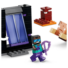 LEGO - Minecraft - Nether & End Portal Journey - Construction Set Toys - 21584