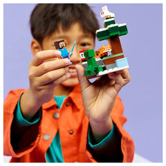 LEGO - L'Aventure de Steve dans la Taïga - Jouets de Construction