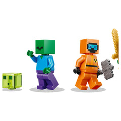 LEGO - Donjon Zombie Minecraft - Jouets de Construction