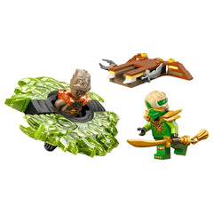 LEGO - Ninjago - Lloyd contre le Spinner Monstre de Terre - Jouets de Construction