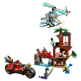 LEGO - Ninjago Combat de la Maison de l'Arbre du Véhicule Ninja - Jouets de Construction