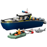 LEGO - Poursuite en bateau de police - Jouets de construction